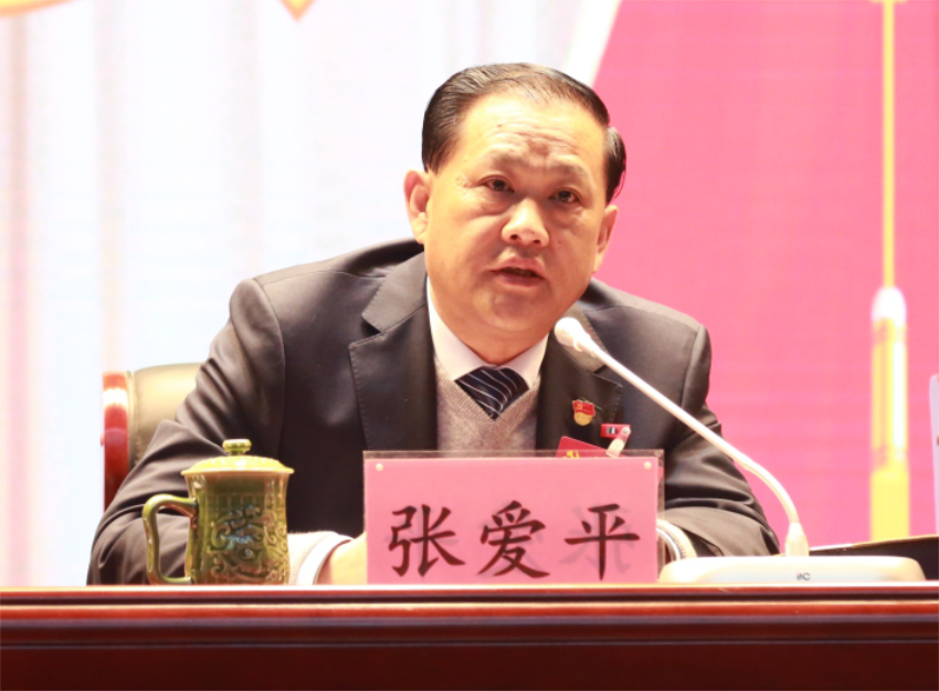 张爱平同志宣读中共滚球线上平台,滚球（中国）第一届党委成员分工及纪委成员分工